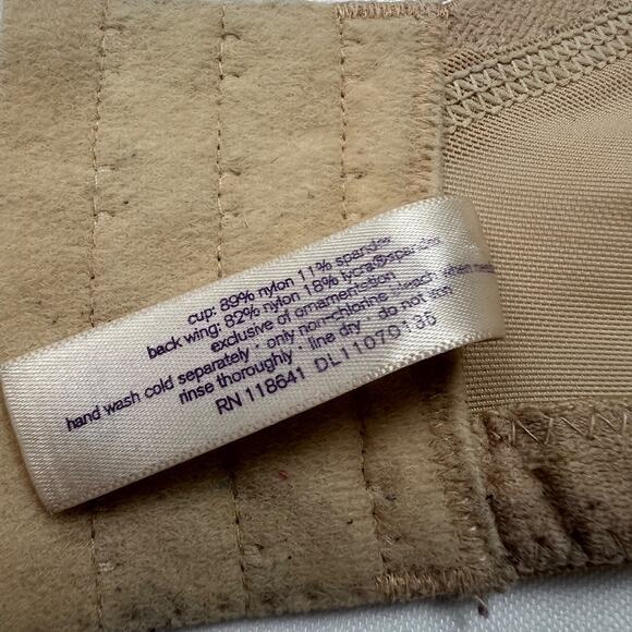 3 Cacique Bras Underwire Unpadded Cup‎ Neutrals Adjustable Strap Women's 42DD - Picture 6 of 10